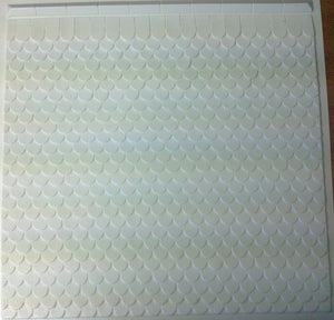 Fish Scale Shingles 1" Scale