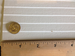 12" Lap Siding 1/2" Scale