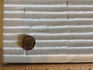 5" Rough Wood Siding 1" Scale