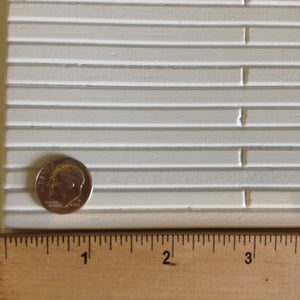 3" V-Groove siding 1" Scale