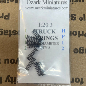 Truck springs .154" diameter - 8 per pack