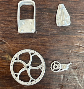 DRGW box car brake staff hardware