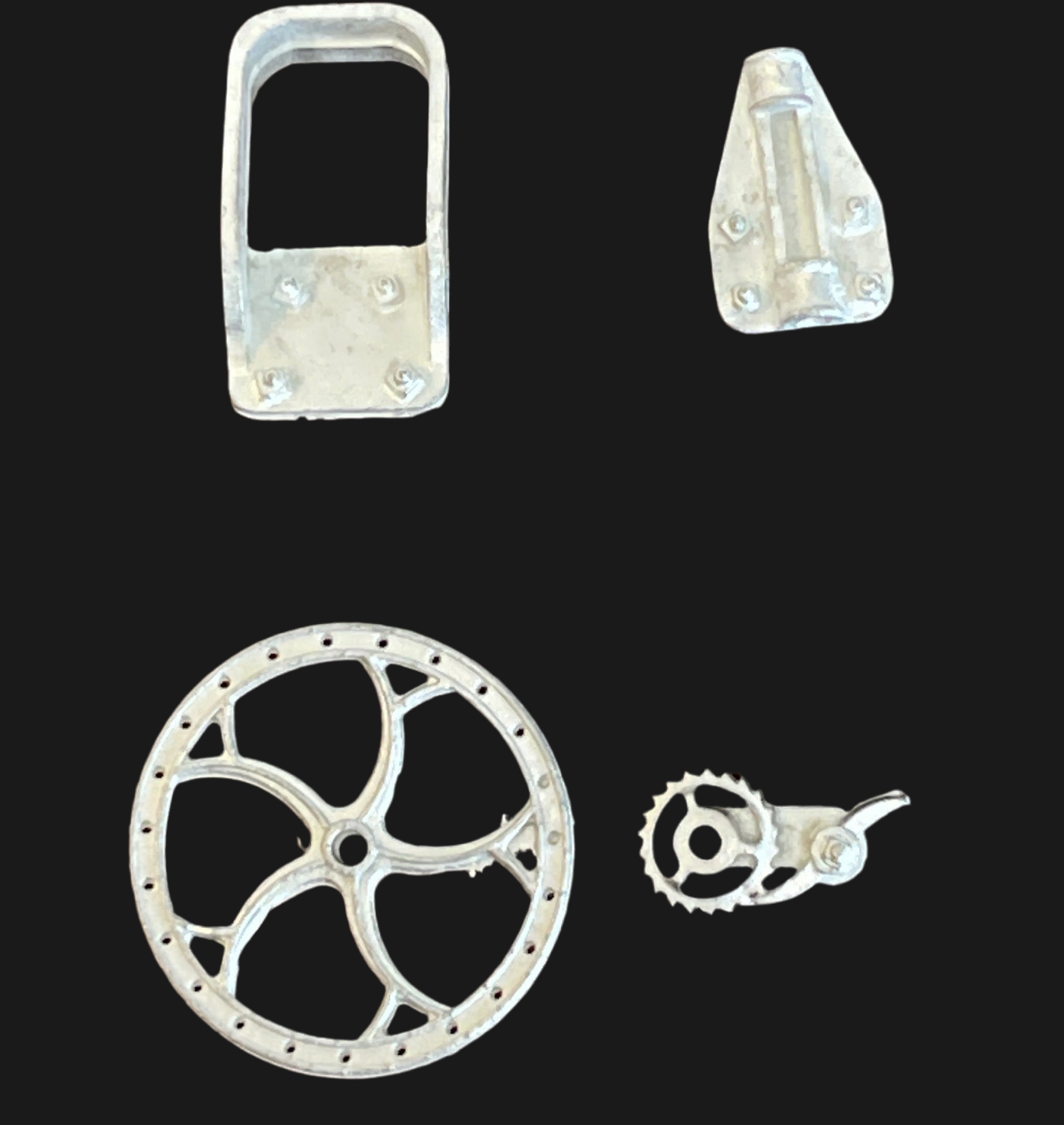 DRGW box car brake staff hardware