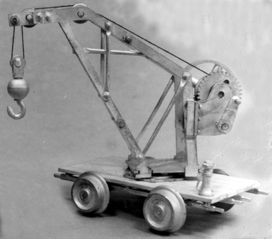 SHOP WORK CRANE ON CAR (kit)