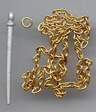 COUPLER PINS W/CHAINS (4)
