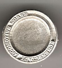 Schenectady loco works round plate