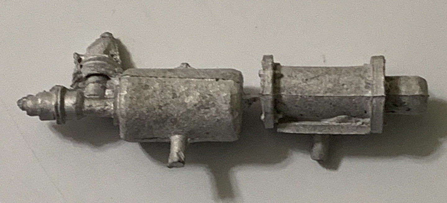 2 piece brake cylinder kit for short caboose