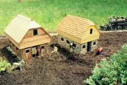 small country barn plan set