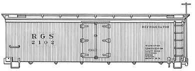 HO Decal IRC 36' single sheathed box-