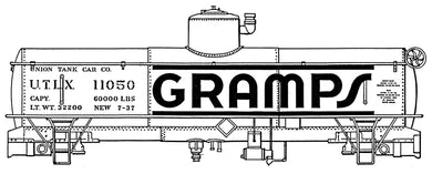 HO Decal WESTSIDE LUMBER CO. loco, state colour: orange, white or pale yellow lettering - ORANGE