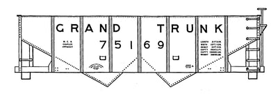 HO Decal D&RG 30' wood reefer (narrow gauge) circa 1898