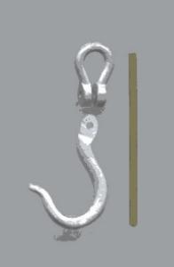 Hook w/shackle (2)