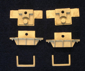 DRGW box car coupler set, without couplers