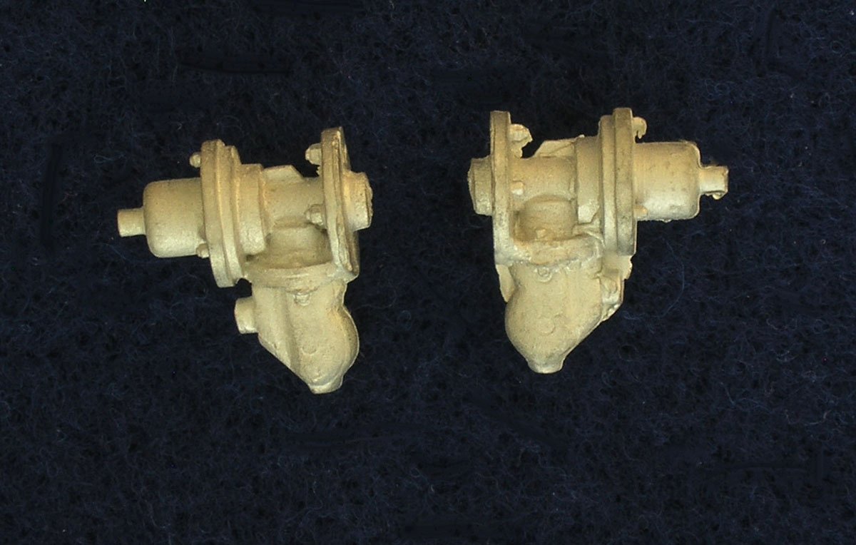 D&RGW tripple valve - standard gauge - 2 per pack