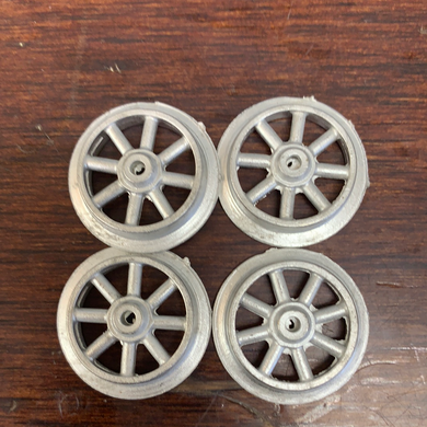 SPOKED PUSH CAR WHEELS 19
